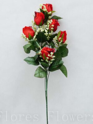 Konár ruža puk x6